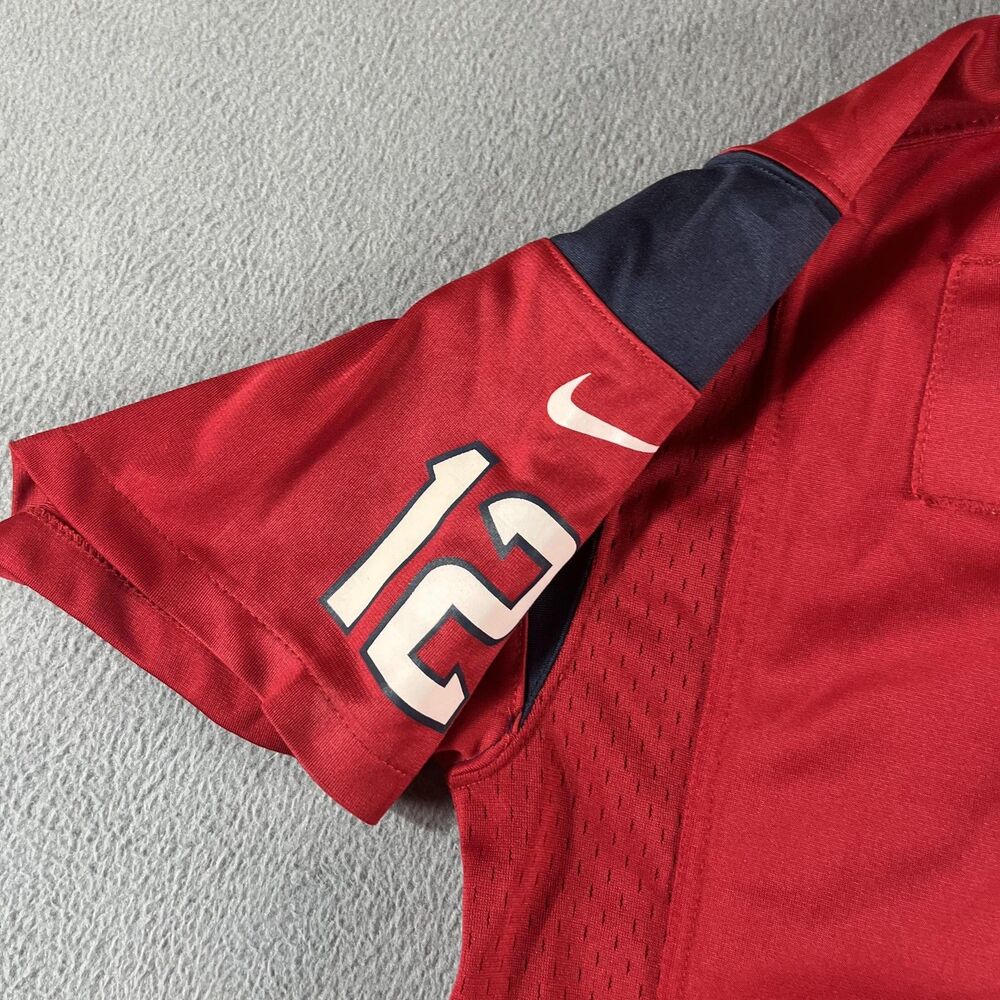 Houston Texans Jersey Boys XL Red Navy NFL Football Nike On Field Shepherd 12 - Picture 12 of 12